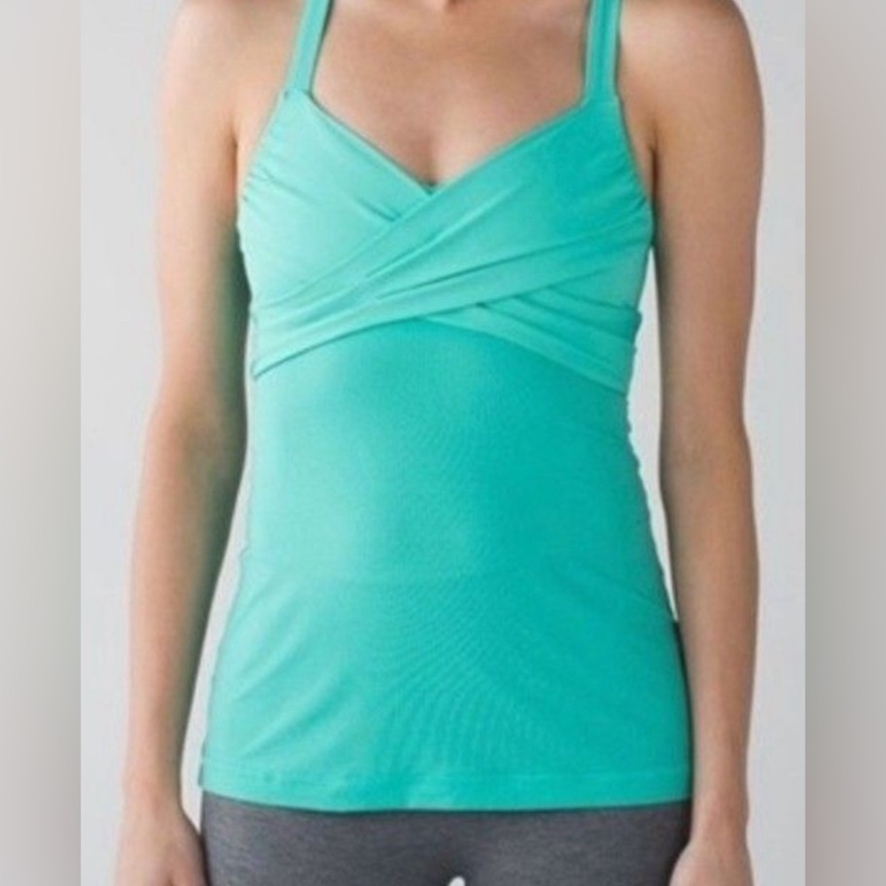 Lululemon wrap it up tank top size 12